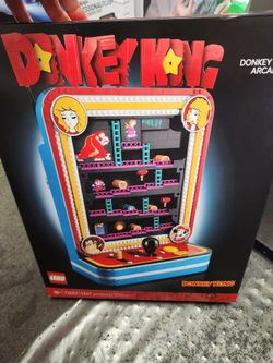 Lego donkey Kong arcade building set