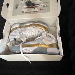 Jordan Two Trey White/Gold