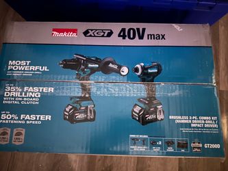 Makita GT200D 2 tool set 40V Max XGT