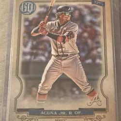 Ronald Acuna Jr. 2020 Topps Gypsy Queen #187