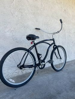 Black Beach Cruiser Bicycle
