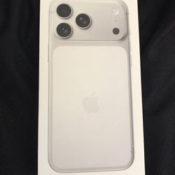 iPhone 17 Pro Max AT&T Silver Sealed Box 