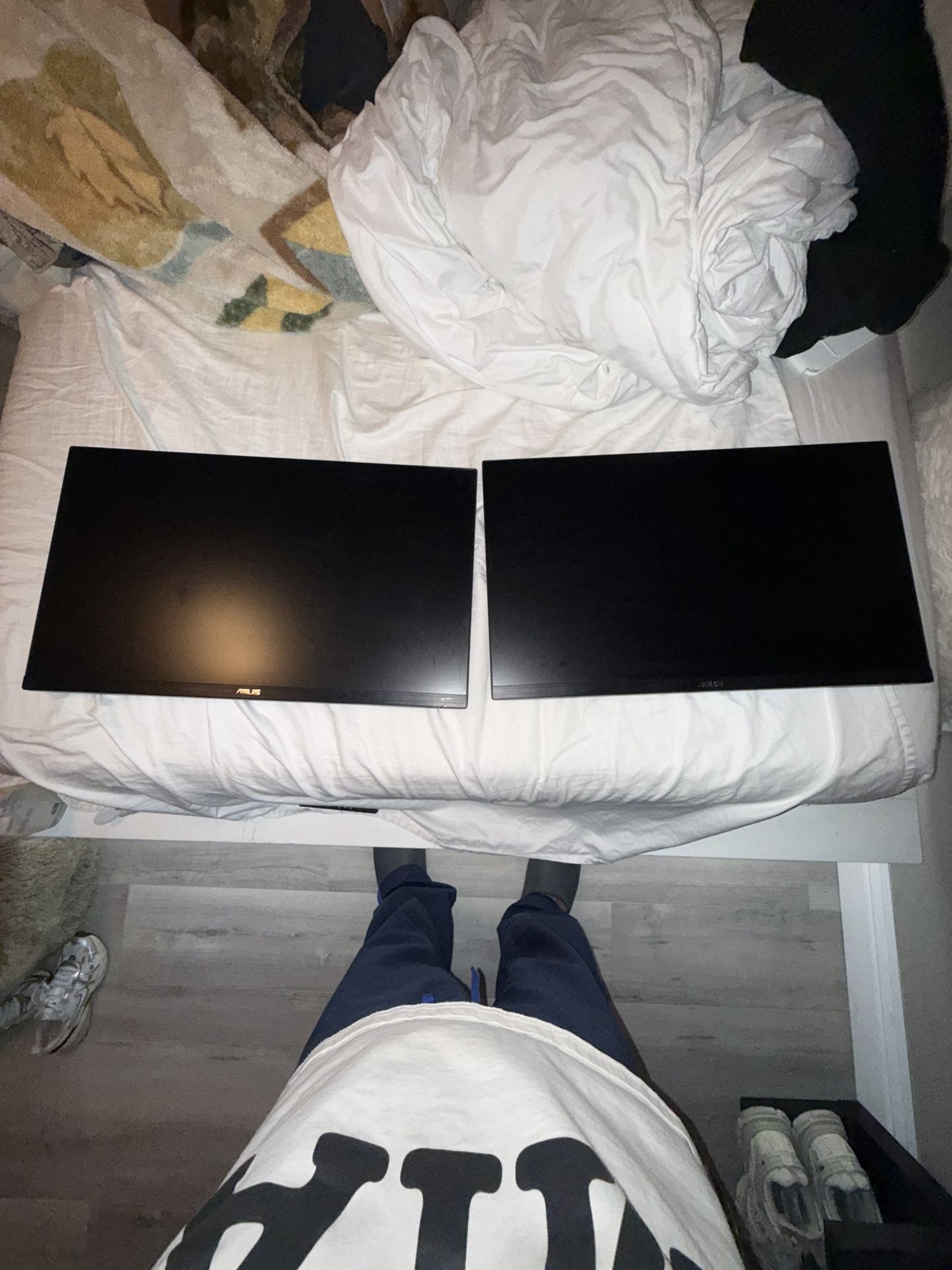 2 asus monitors