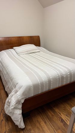 Juego de habitación Full-mesa de noche y mesa auxiliar