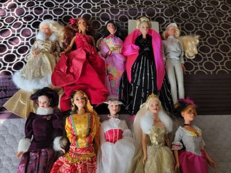 #10 barbies de collection