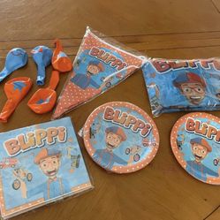 Blippi Birthday Decorations 