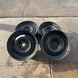 22” Old School Custom Steel Wheels – Chevy/GMC 6-Lug
