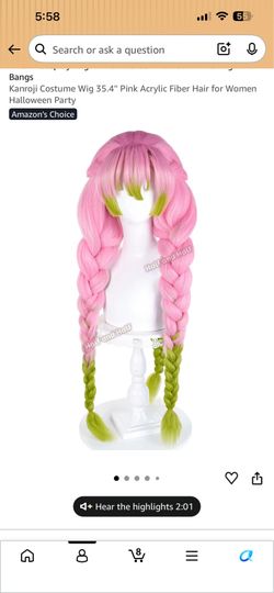 Mitsuri Cosplay Wig