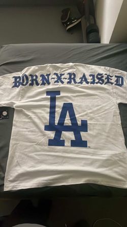 Born x Raised LA Dodgers White T-Shirt