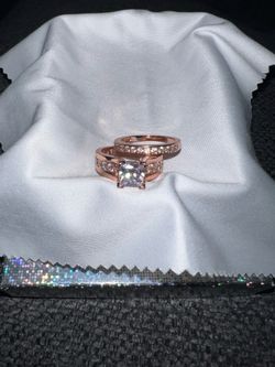 Rose Gold Ring Set No. 8