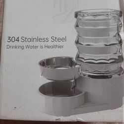 Cats Automatic Water Dispenser 304 Stanless Steel New In BOX