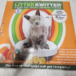 NEW Litterkwitter Cat 🐈 8 Week Toilet Trainer