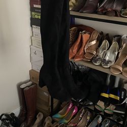 Women’s Black High Boots (size 9)