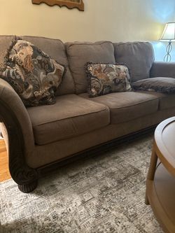 Ashley couch moving sale. $1000 2 pieces