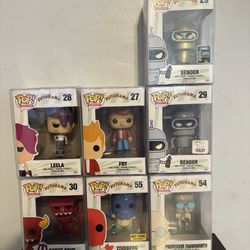 Futurama Funko Lot
