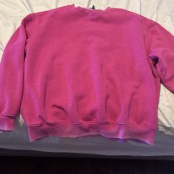 Womans Pink Sweatshirt