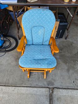 Vintage Child's Glider Rocker