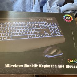 Wireless Backlit Keyboard 