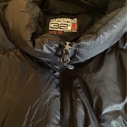 MEN WATERPROOF BLACK PUFFER JACKET  XXL $20