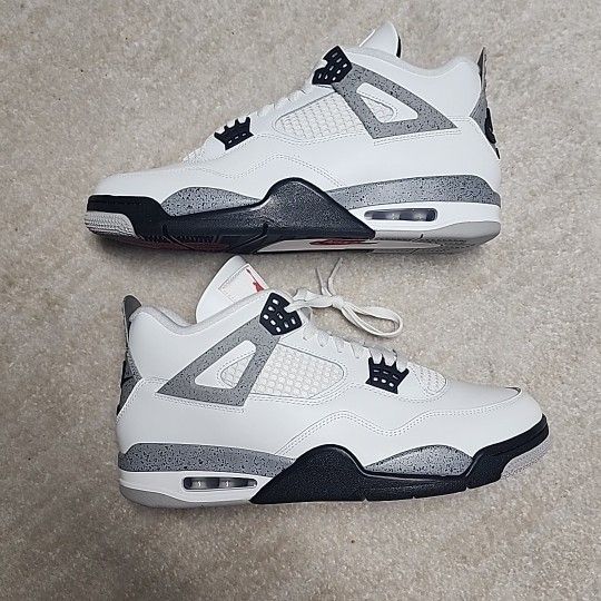 Jordan 4 White Cement Size 12