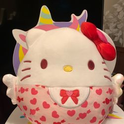 Sanrio HELLO KITTY Plush SQUISHMALLOW 🙂