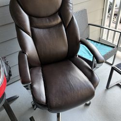 SertaPedic Emerson Executive Chair, Supports Up to 300 Lb,