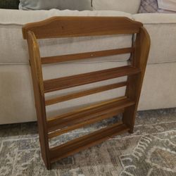 Teakwood Spice Rack 