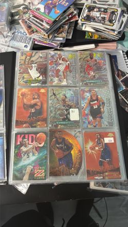 90s  and today's NBA Insert Basketball Cards Lot