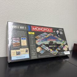 Monopoly WW2 Board Game Rare Edition New Never Opened 