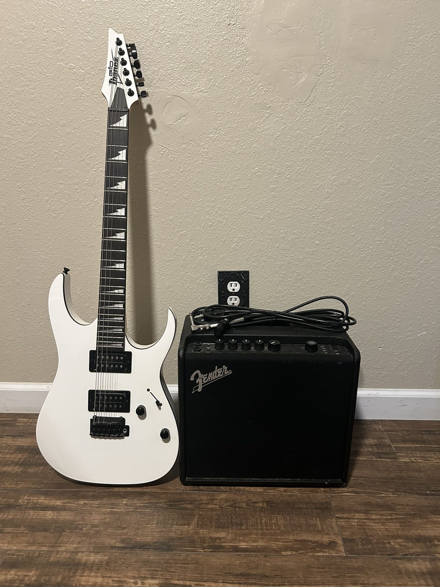 Gio Ibanez And Fender Amp For Sale!