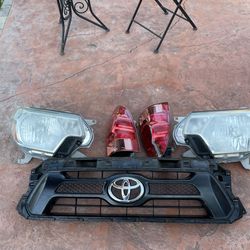 Toyota Tacoma 2015 Light Front And Back Lights