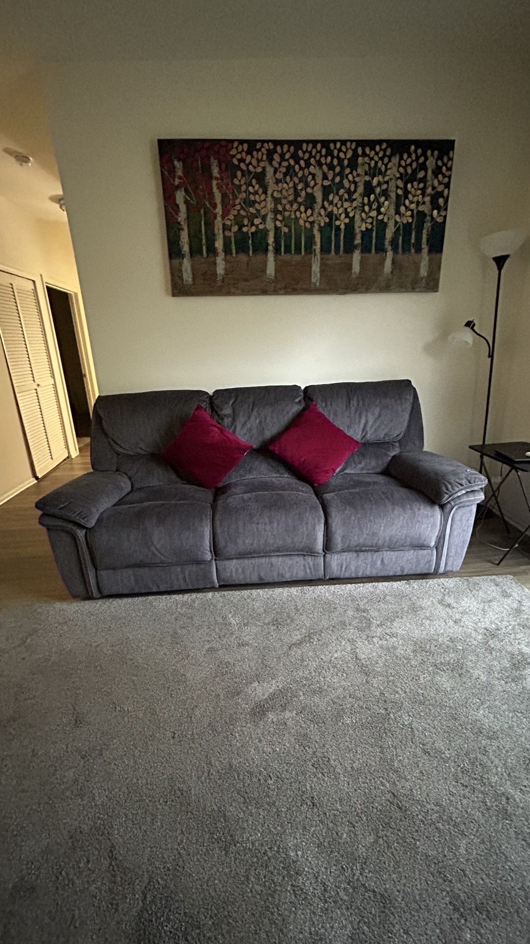 Reclining 3-Seater Sofa – Great Condition!