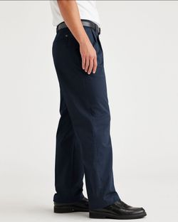 Dockers Classic Fit Navy Pant 100% Cotton WPL 423 Pleated Straight Leg 31x32