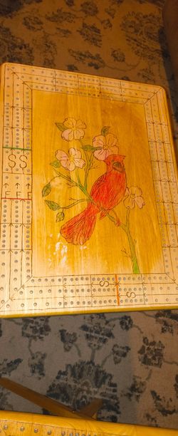 ***TV tray cribbage boards***