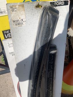 2007-2012 FORD EDGE AND LINCOLN MKX WINDOW DEFLECTORS