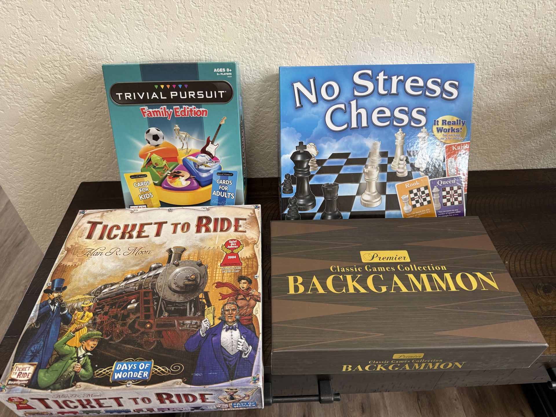 Family Board Games - New Condition