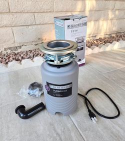 Glacier Bay TurboGrind 1/2 hp. Continuous Feed Garbage Disposal with Power Cord