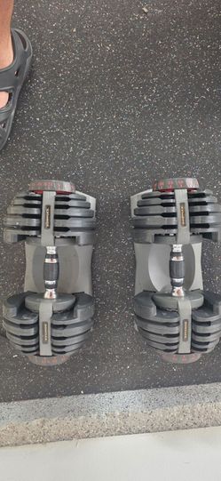 Bowflex dumbbell