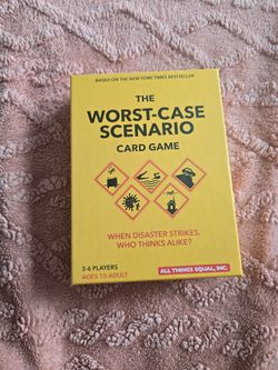 The Worst Case Scenario Card Game Board Game