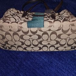 Large Satchel Coach Bag/Crossbody