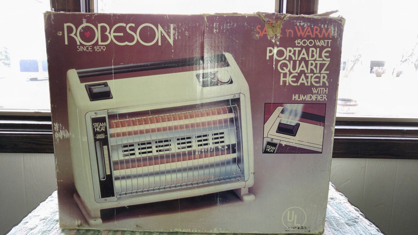 Robeson portable quartz heater for Sale in Frankfort, IL - OfferUp