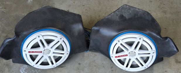 Polaris rzr front 6.5' jlaudio speaker pods