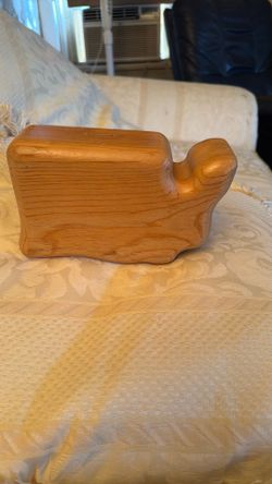 Wooden Washington bank
