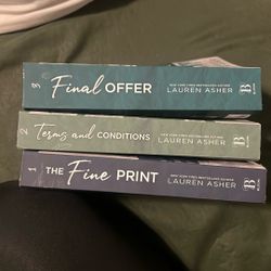 The Fine Print Series (books 1-3)