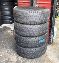 37 x 12.50 R17 Patagonia Set of 4 Used