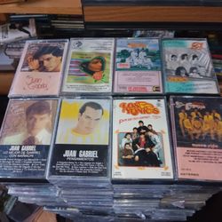 Muchisimos Cassettes De Musica Mexicana