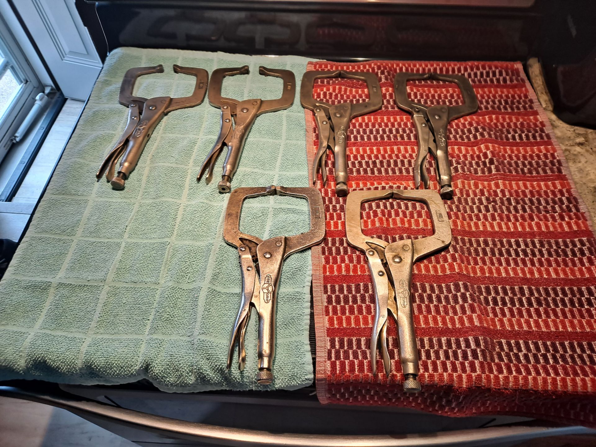 Vise grip clamps 11R