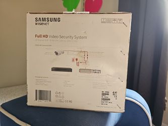 Samsung  FULL HD 1080- 8 camera Sec System 