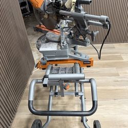 RIDGID 12” Sliding Miter Saw with Stand