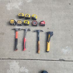 Hammer And Measure Tape